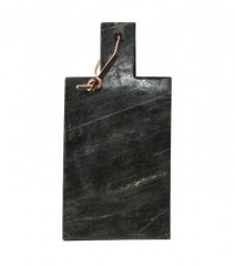 CUTTING BOARD C MARBLE BLACK 